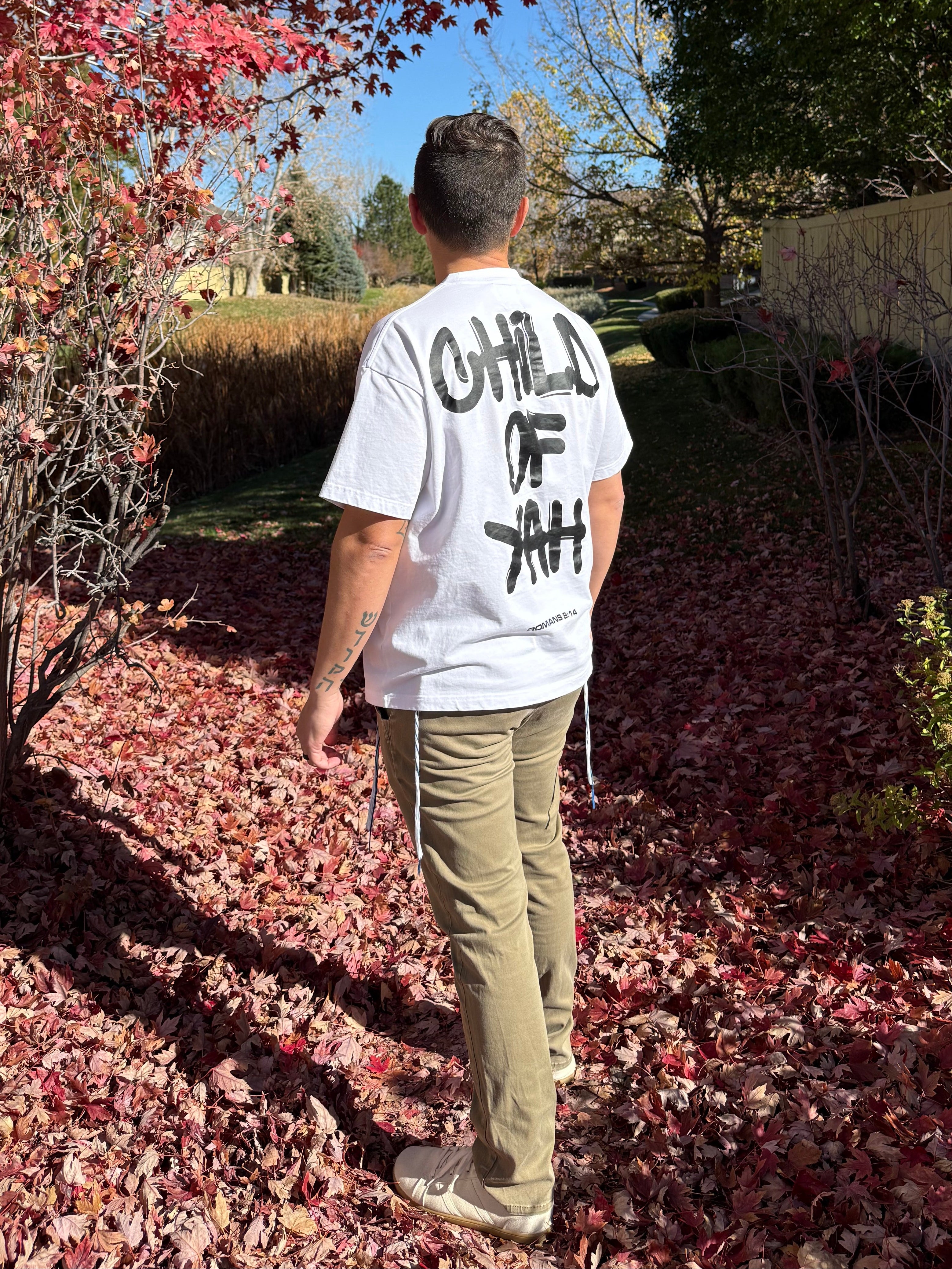 Child of Yah oversized tee