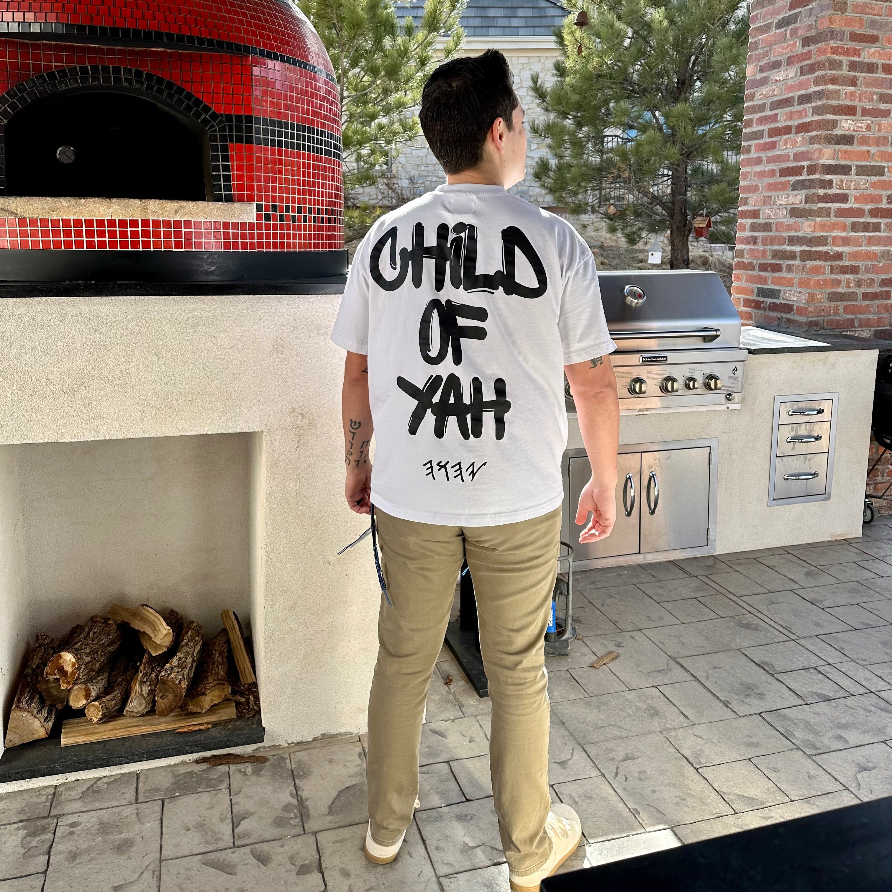 "Child of YAH" oversized tee