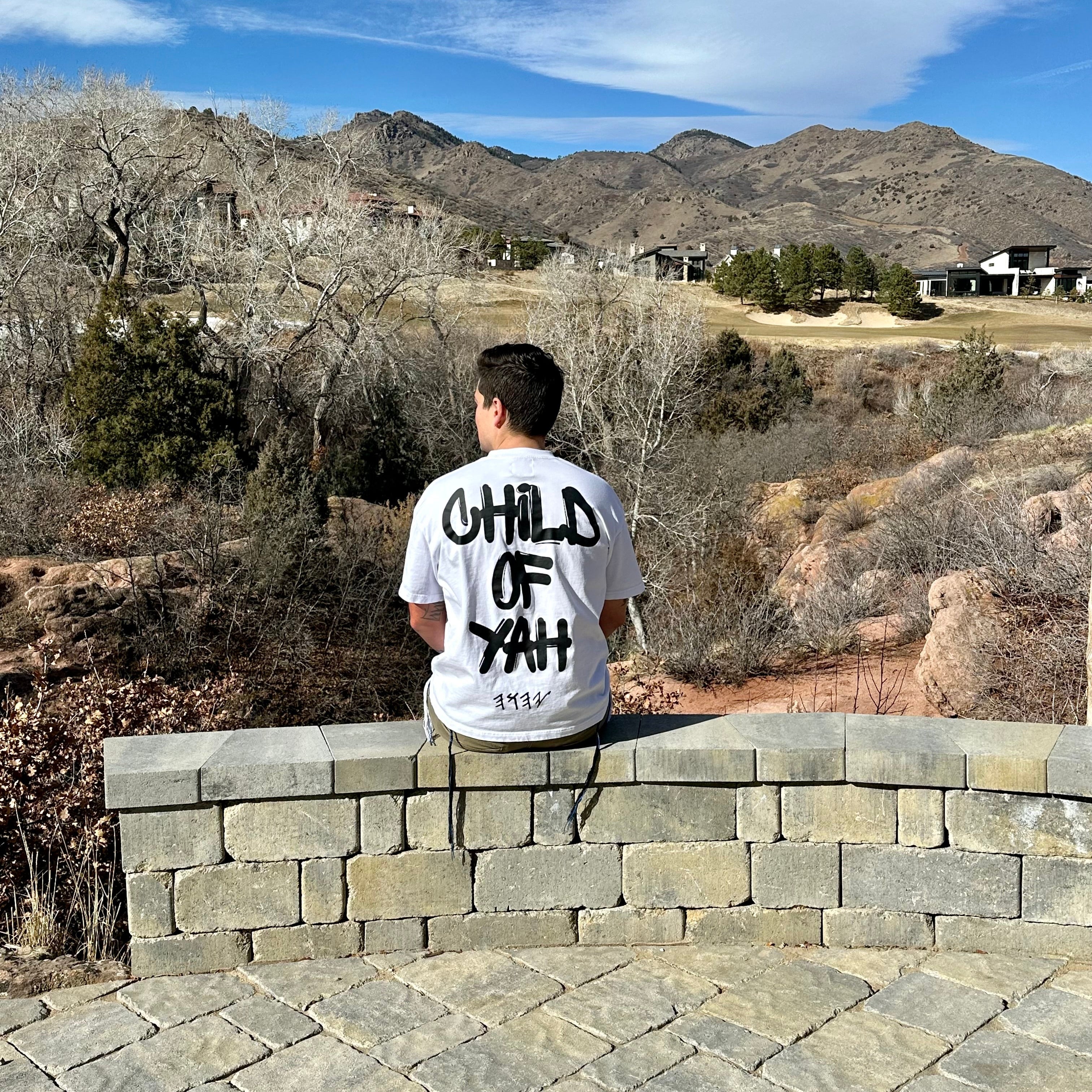 "Child of YAH" oversized tee